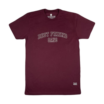 Best Friend Gang Maroon Tide Crew Tee