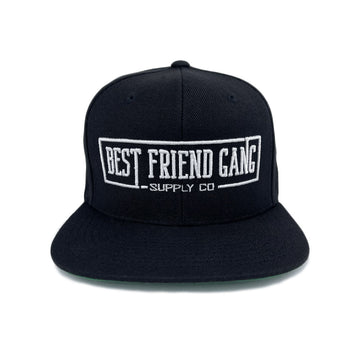 Best Friend Gang Supply Co OG Black Premium Snapback