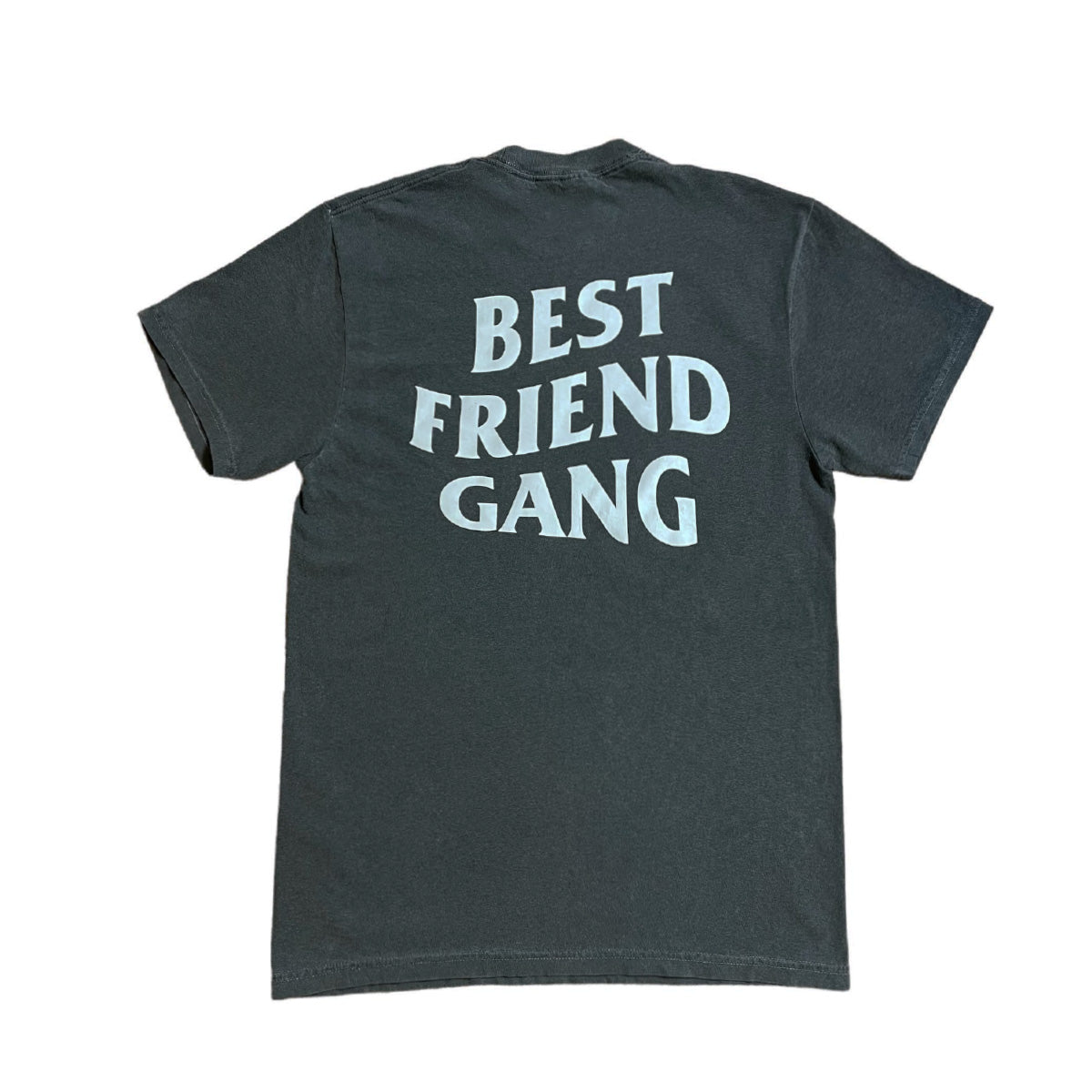 Best Friend Gang Wavy Black Tee