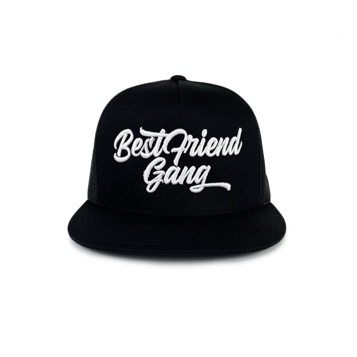 Best Friend Gang Hypebeast Black Trucker Hat