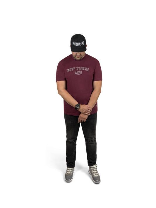 Best Friend Gang Maroon Tide Crew Tee